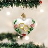 Old World Christmas 3.0 Inch Wedding Heart Marriage Love Vows Tree Ornaments - 3 of 3