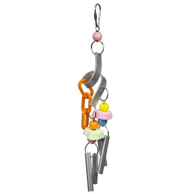 Prevue Pet Products Sound & Movement Chime Time Cyclone Bird Toy 62161