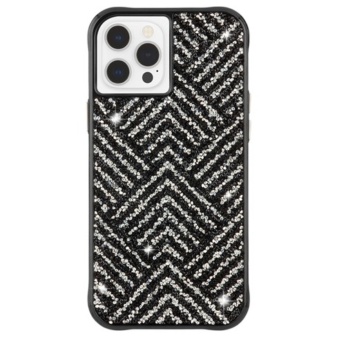 Case Mate Apple Iphone 12 Pro Max Brilliance Case Herringbone Black Target