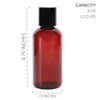 Cornucopia Brands Plastic Squeeze Bottles w/ Disc Top Flip Cap 6pk; Travel Friendly Bottles - 3 of 4