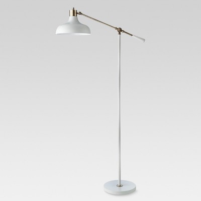 Crosby Schoolhouse Floor Lamp White  - Threshold™