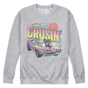Men's - Hot Wheels - Summer Crusin Graphic Fleece Sweatshirt - 1 of 4