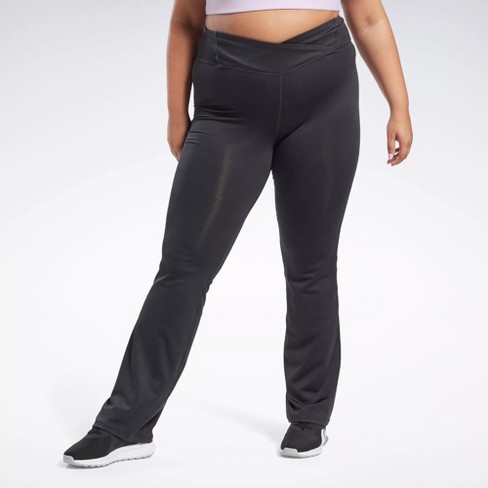 Reebok Workout Ready Pant Program Bootcut Pants Womens Athletic Pants Large  Night Black : Target
