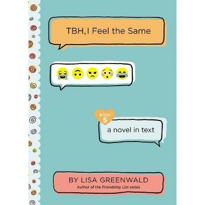 TBH, I Feel the Same - (Tbh) by  Lisa Greenwald (Hardcover)