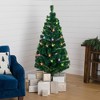 Nearly Natural 5-ft Pre-Lit Fiber Optic Artificial Christmas Tree with 60 Colorful Star-Shaped LED Lights - 3 of 3