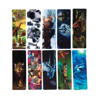 Geddes 3D Lenticular Bookmarks - 50 per bag