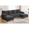 Dexmalle U-shaped Sectional Sofa with Dual Chaise Lounges - 2 of 4