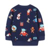 MyKids-Usa Baby Boy Christmas Print Pattern Long Sleeve Cartoon Children’s Hoodie - 2 of 4