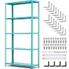 5 Tier Heavy Duty Steel Shelving Unit, 500 lbs Capacity Garage Storage Shelves with Adjustable Height, Metal Shelves,Industrial Shelves - 4 of 4