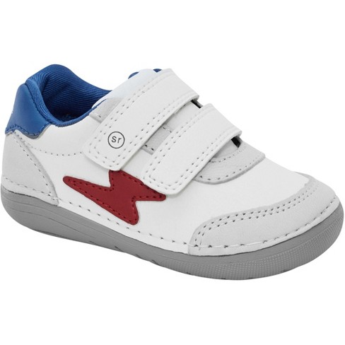 Rummelig forhold med sig Stride Rite Kids Unisex Zips Kennedy Sneaker | 3 | White Multi : Target