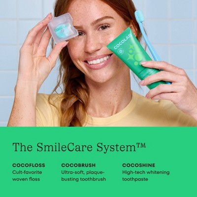 Cocolab Cocoshine Whitening Non-Fluoride Nano Hydroxyapatite Toothpaste - Lychee Breeze - 4oz: Package Quantity 1, Non Travel Size