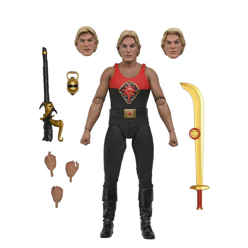 NECA King Features Ultimate Flash Gordon 1980 Final Battle 7&#34; Scale Action Figure, 1 of 7