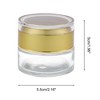 Unique Bargains Cylindrical Glass Dispensing Bottle for Bathroom 1 Pc - 4 of 4