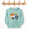The Juniper Shop SmileyWorld School Dump Truck Toddler Hoodie - 2 of 4