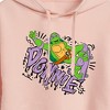 Women's - Teenage Mutant Ninja Turtles - Donnie Cropped Graphic Hoodie - 2 of 3