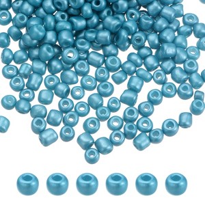 Unique Bargains Loose Craft DIY Earring Necklace Making Glass Round Beads 2000 Pcs - 1 of 4