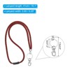 Unique Bargains Rhinestone Bling ID Badges Keychain Lanyards with Metal Clasp - 2 of 4