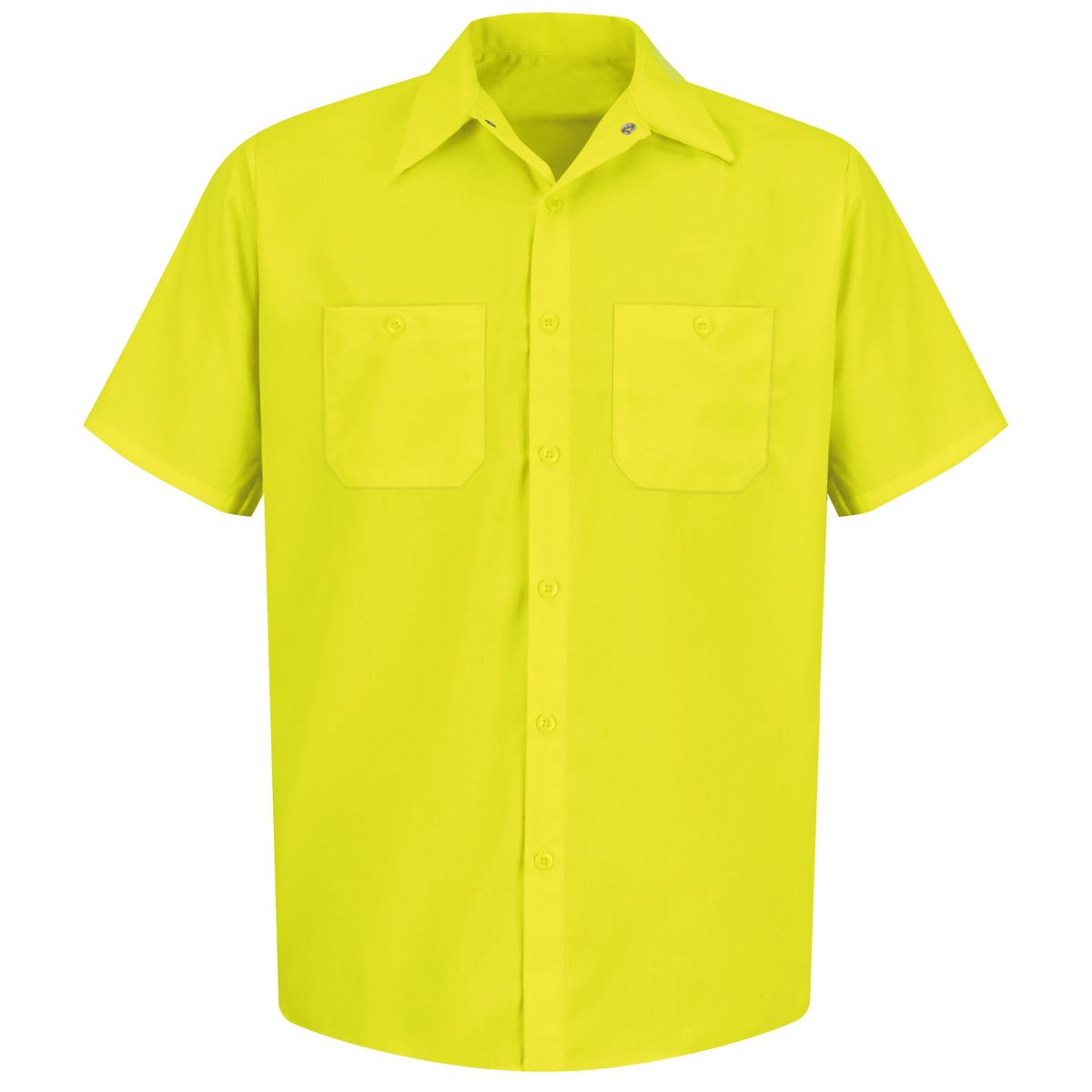 Red Kap Short Sleeve Enhanced Visibility Work Shirt - thumbnail 3