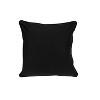 HomeRoots 20" Black and White Geometric Cotton Throw Pillow - 4 of 4