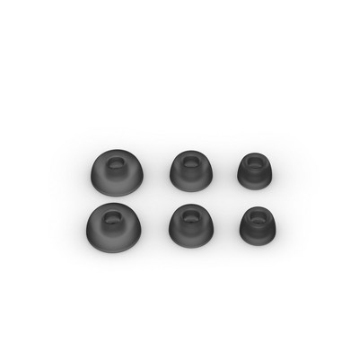 EarGels for Jabra Elite 7 Pro/Active/Sport and Evolve 2 Buds - Black 100-62974000-00