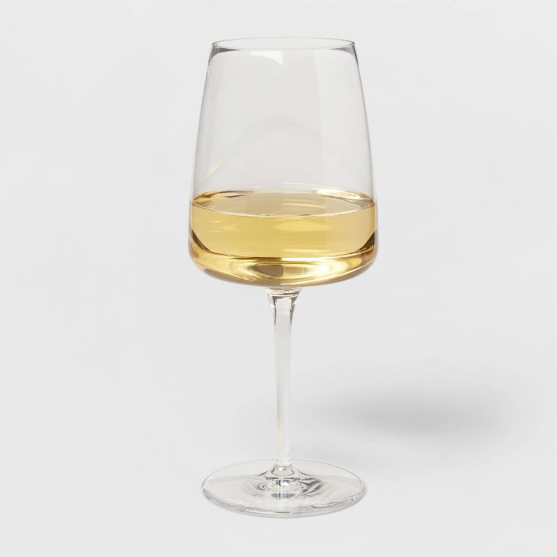 4pk Simsbury Wine Glasses White - Threshold&#8482;, 4 of 5