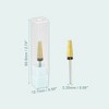 Unique Bargains Tungsten Steel Nail Drill Bits Gold Tone 1 Pc - 4 of 4