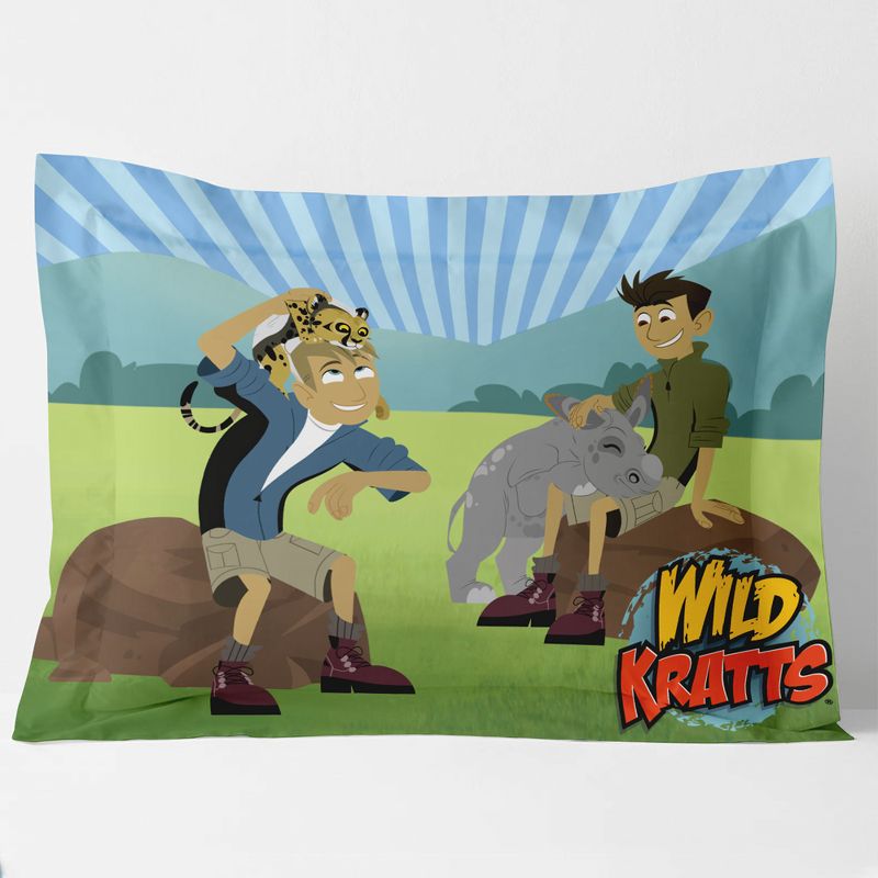 Wild Kratts Baby Animal Print Comforter and Sham Set - Twin, 4 of 6