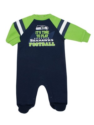 Seattle Seahawks Official NFL Apparel Baby Infant Girls Pink Jersey 12  Months