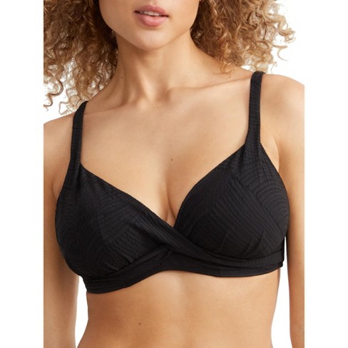 Fantasie Women's Ottawa Plunge Bikini Top - Fs6495 40f Black : Target