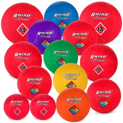 Champion Sports Playground Ball Set, Assorted Sizes & Colors, Set