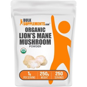 BulkSupplements Organic Lion's Mane Powder - 1 of 4