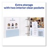 Avery Economy View Binder with Round Rings , 3 Rings, 3" Capacity, 11 x 8.5, White, (5741) - 4 of 4