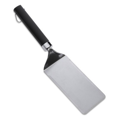 Weber Stainless Steel Griddle Spatula with Black Handle