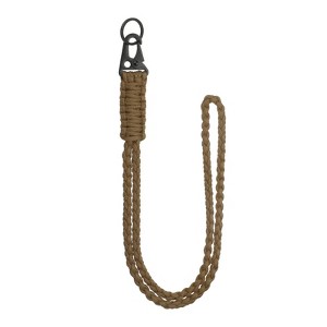 Unique Bargains Braided Soft Keychain ID Badges Lanyard with Metal Ring - 1 of 4