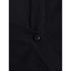 Women Solid Button Down 3/4 Sleeve Cropped Bolero Cardigan Sweater - 3 of 4