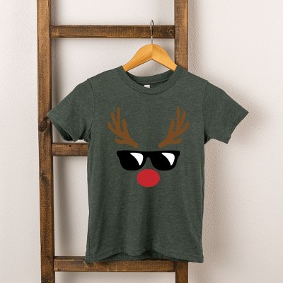 The Juniper Shop Reindeer Boy Toddler Short Sleeve Tee