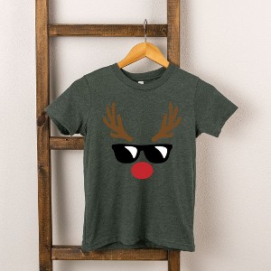 The Juniper Shop Reindeer Boy Toddler Short Sleeve Tee - 1 of 2