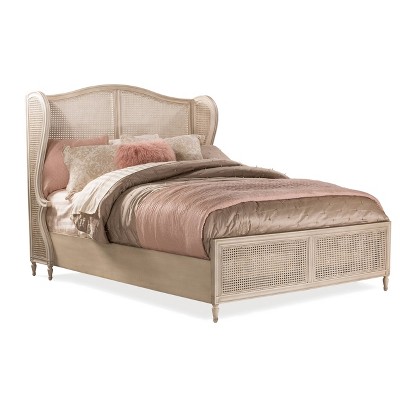  Hillsdale Furniture Sausalito Bed, King, Antique White : Home &  Kitchen