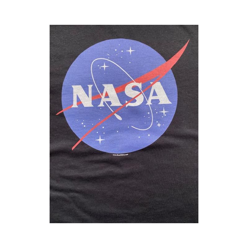 NASA Logo Men's Black Graphic Tee, 2 of 4