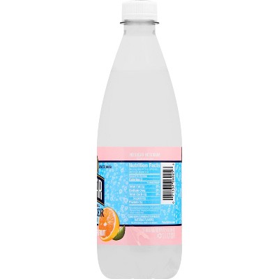 Polar Ruby Red Grapefruit Seltzer - 20 fl oz Bottles