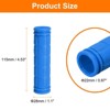 Unique Bargains Rubber Non-Slip Mushroom Bike Fit 7/8" Handlebar Grips 4.53" 4 Pairs - 2 of 4