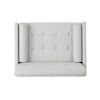 NicBex Mid-Century Modern Accent Chair, Button-Tufted Diamond Stitching with Bolster Pillows for Living Room & Bedroom Chair - 3 of 4
