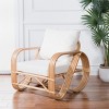 Beia Accent Chair W/ Cushion - ACH6521A - White/Natural - Safavieh - 2 of 4