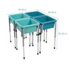 ECR4Kids 4-Station Sand and Water Adjustable Play Table - 2 of 4