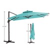 Hyleory 144'' Square Cantilever Umbrella - 2 of 4
