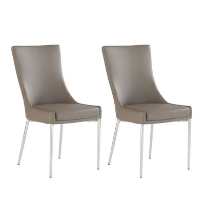 Chintaly Imports,Contemporary Club-Style Dining Chair - Set of 2