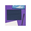 JAM Paper A7 Invitation Envelopes 5.25 x 7.25 Navy Blue 25/Pack (LEBA717) - 4 of 4