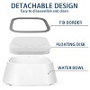 Artloge No Spill Dog Water Bowl Pet Water Feeder Dispenser Cat Bowl Vehicle Travel with Filter 1L Capacity Splash-Free Pet Cats Feeder - 4 of 4