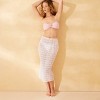 Women's Swim Cover Up Lace Midi Skirt - Wild Fable™ White - image 3 of 4