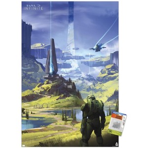 Trends International Halo Infinite - Master Chief Valley Unframed Wall Poster Prints - 1 of 4